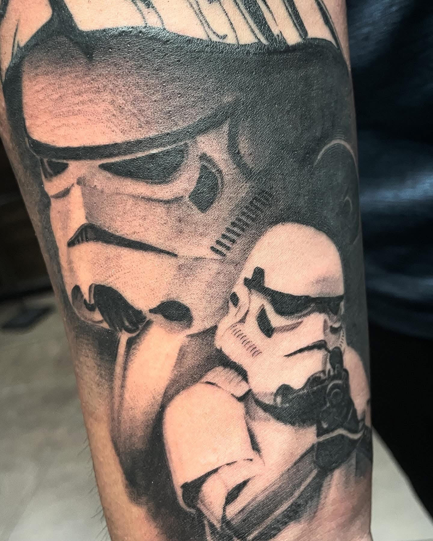 Manga tattoo by Cody Crochet - Cursed Ink Society artistry